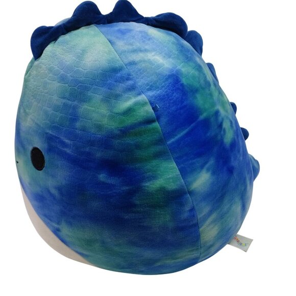 Squishmallows Kellytoy Damien Plush Blue Dinosaur Soft Toy Stuffed Animal - Picture 4 of 8